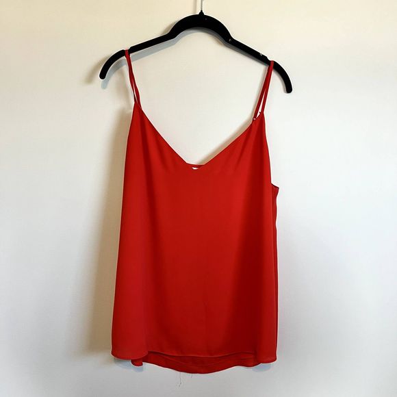 Aritzia Babaton V-Neck Tank Top Blouse Basic - Picture 1 of 7